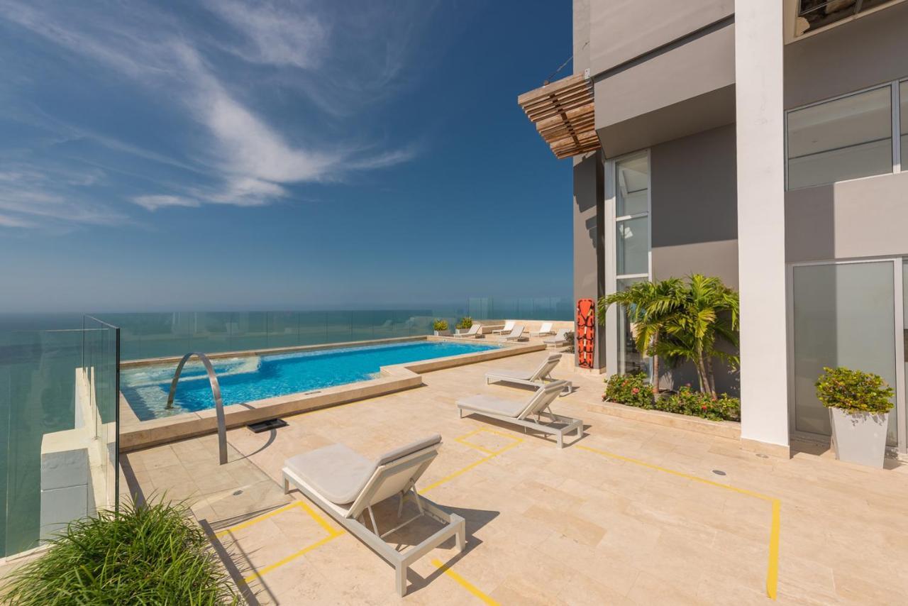 Murano Elite New Ocean Front Duplex Cartagena Eksteriør bilde